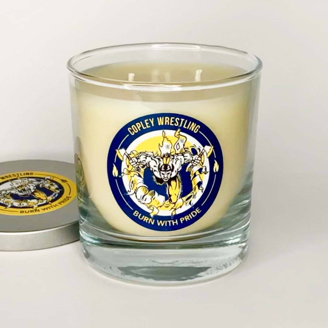 St. Peters Spartans Candle, without lid