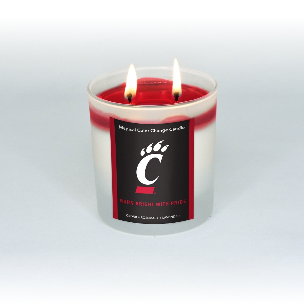 University of Cincinnati candle