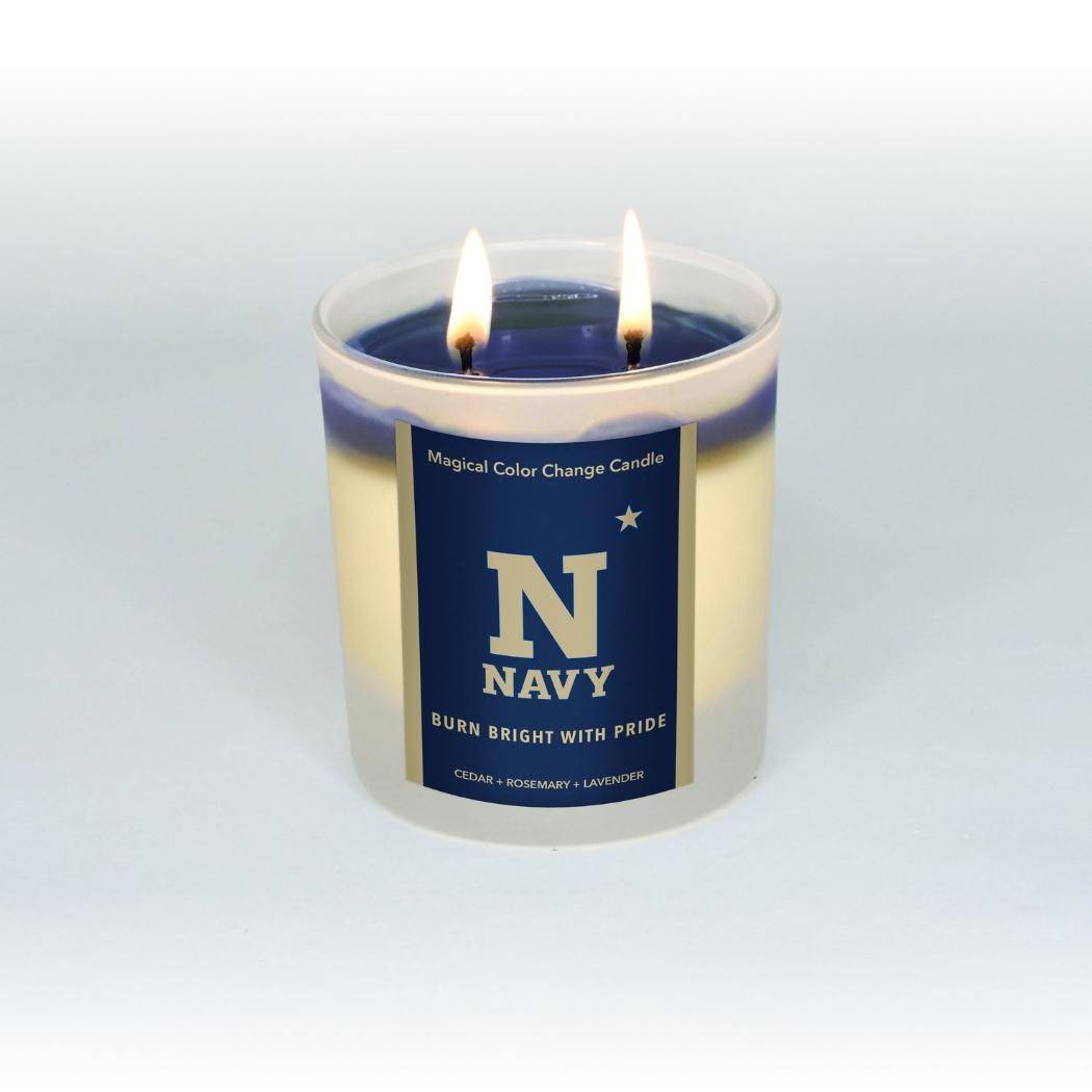 US Naval Academy Candle