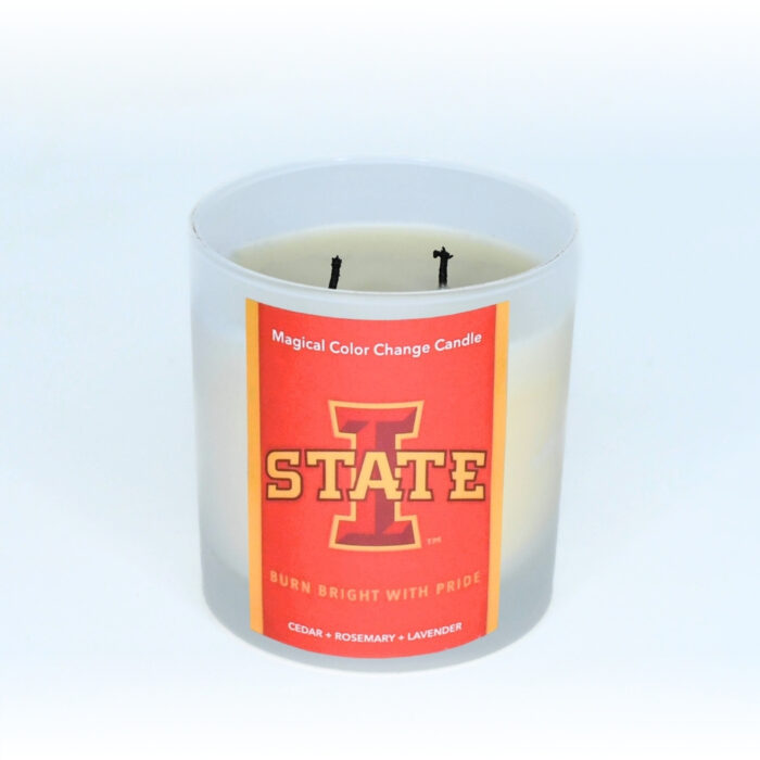 Iowa State University candle extinguished