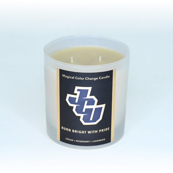 John Carroll University candle Unlit