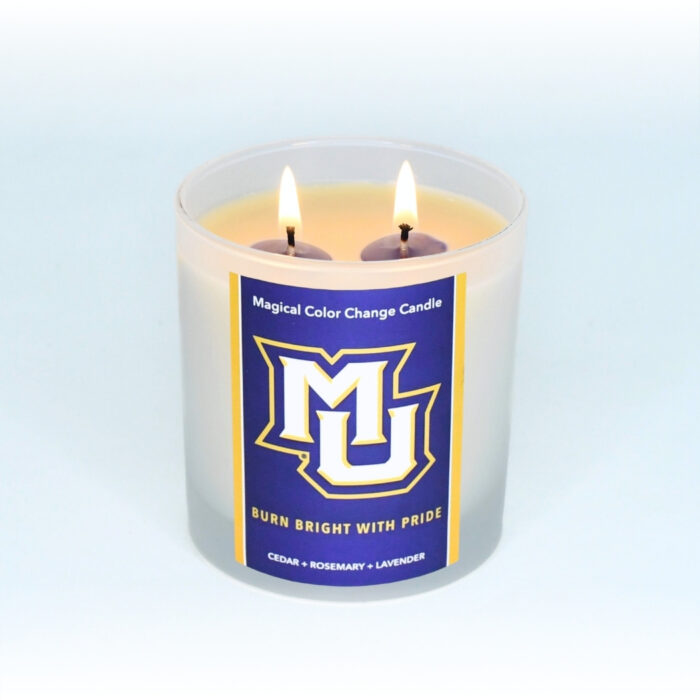 Marquette University candle lit